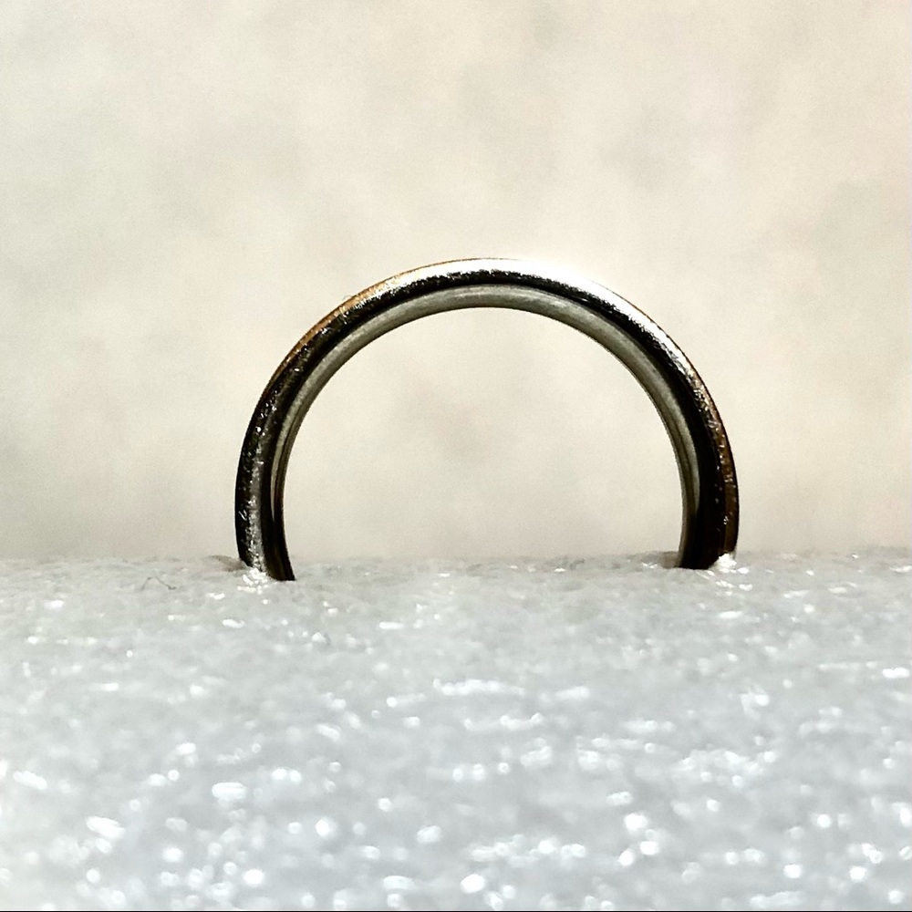 Pink and White Faux diamonds Ring - Picture 8 of 8